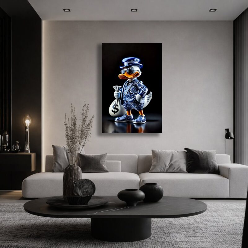 Alternative view of MONEY TALKS DUCK